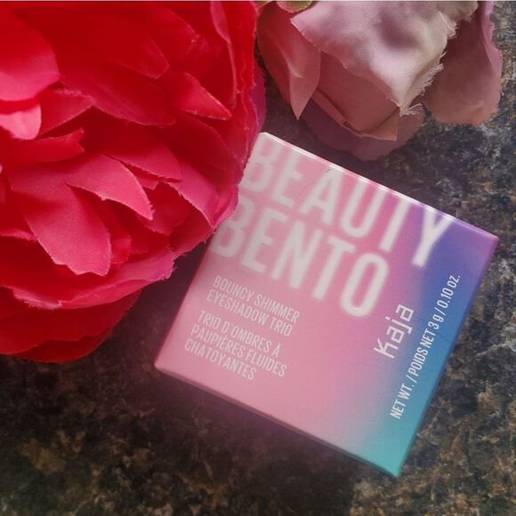 KAJA Beauty Bento Bouncy Shimmer Eyeshadow Trio in Orange Blossom - Picture 9 of 13